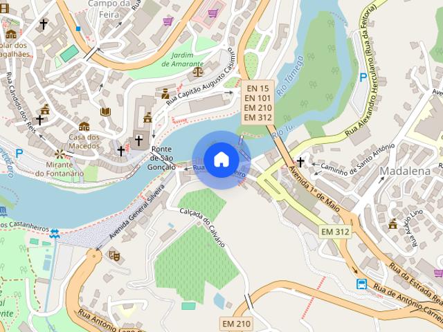 Arrendo quarto ou apartamento em Amarante rua 31 de janeiro
