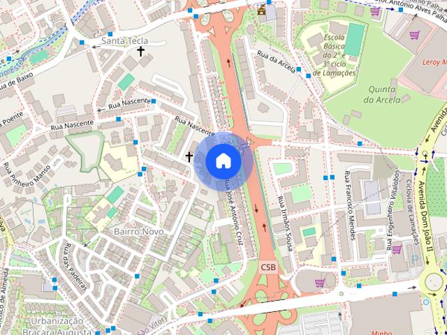 Arrendo quarto para estudante em Braga Sao Vitor