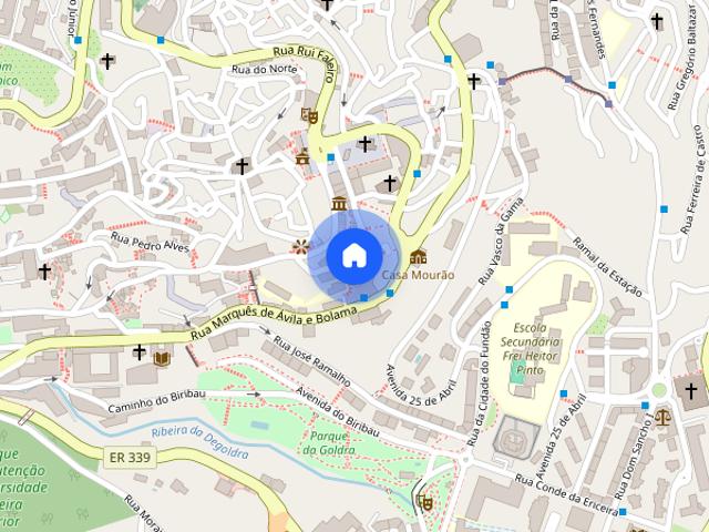 Arrendo quarto para estudantes Covilha Largo Sao Silvestre