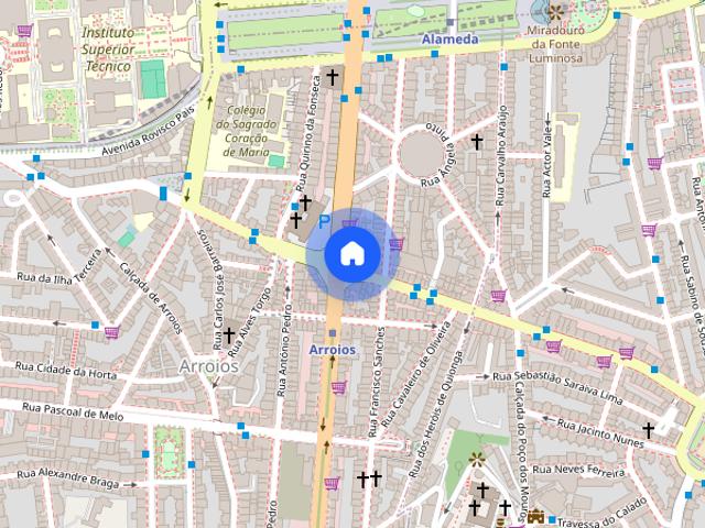 Arrendo quartos a estudantes junto ao metro de Arroios