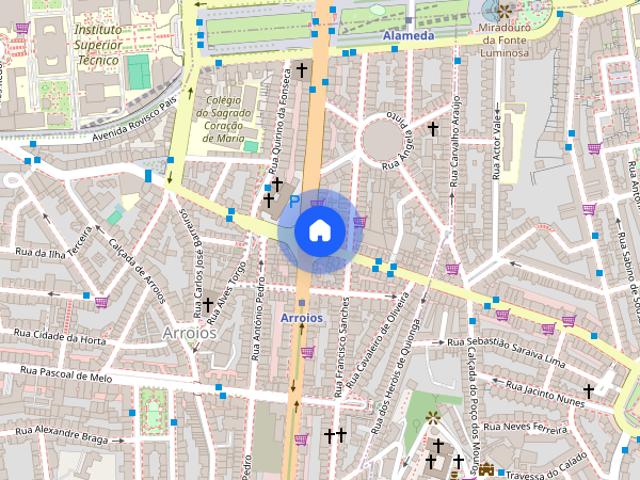 Arrendo quartos a estudantes junto ao metro de Arroios