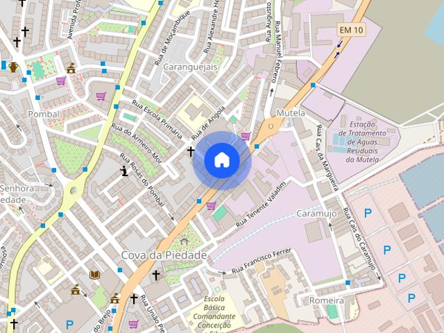 Arrendo quartos em Almada av Antonio Jose Gomes