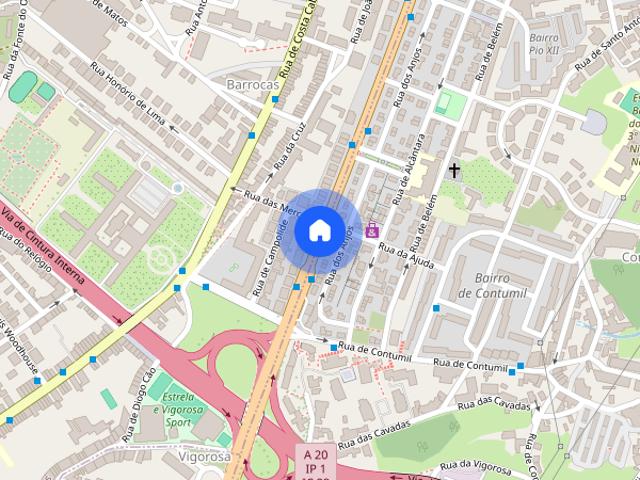 Arrendo T0 com terraco proximo de transportes no Porto