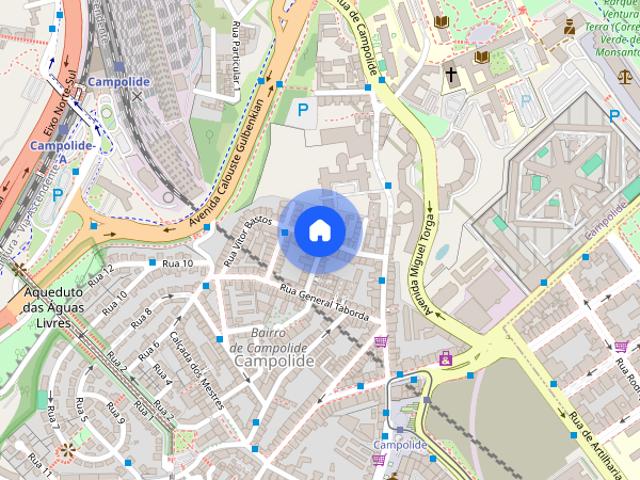 Arrendo T0 em Campolide perto da Universidade Nova