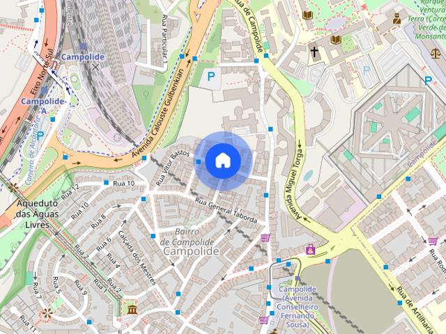 Arrendo T0 em Campolide perto da Universidade Nova