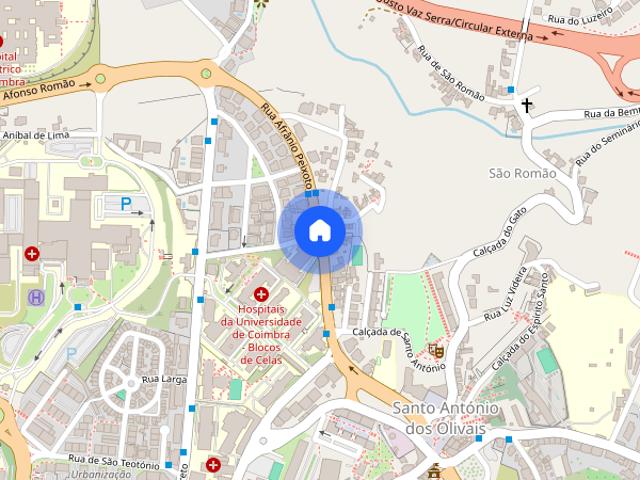Arrendo T1 mobilado e equipado em Coimbra
