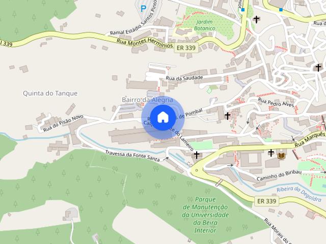 Arrendo T2 duplex na Covilha