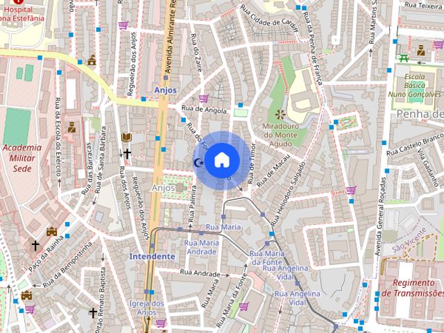 Arrendo 1 quarto Rent room Lisboa 200m metro Anjos