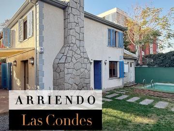 Arriendo casa las condes 3d 4b remodelada 100 m2