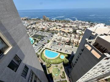 Arriendo de Arriendos Amueblados en Alto Hospicio | Edificio Radiata Depto Amoblado 3 Dorm 2 Baños Vista al Mar Piso 18 3 Dormitorios por CLP 800000.00