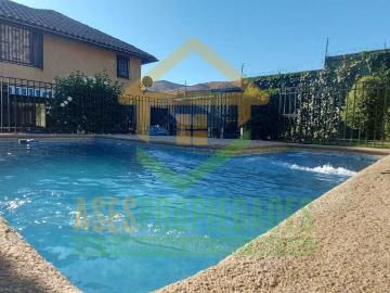 Arriendo de casas en huechuraba | sp gran casa con hermosa vista y seguridad 5 dormitorios por clp 1550. 00