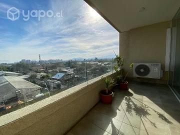Arriendo de Departamentos en Macul | Amplio departamento amoblado 2d /2b metro quilin 2 Dormitorios por CLP 600000.00