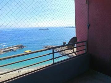 Arriendo de departamentos en antofagasta | departamento estudio frente al mar, primera linea balneario municipal 1 dormitorios por clp 650000.00