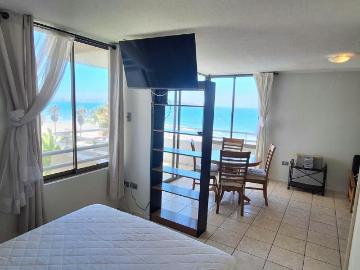Arriendo de Departamentos en La Serena | Arrienda Dpto Amoblado, 1D, 1B. Frontal mar 21802 1 Dormitorios por CLP 450000.00