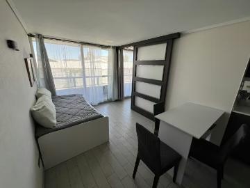 Arriendo de departamentos en santiago | nuevo departamento amoblado a pasos de metro matta 1 dormitorios por clp 460000.00