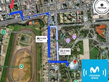 Arriendo de Departamentos en Santiago | Arriendo full conectado Barrio Universitario 1635 Dormitorios por CLP 400000.00