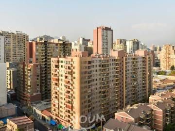 Arriendo de Departamentos en Santiago | Departamento en San Francisco 1 Dormitorios por CLP 385000.00