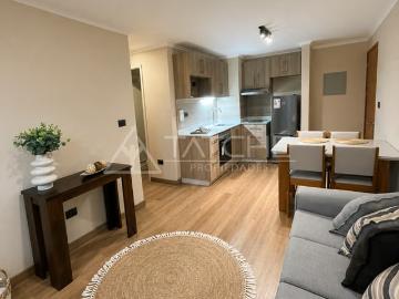 Arriendo de departamentos en talca | oportunidad 2d full amoblado hacienda esmeralda 1 dormitorios por clp 600000.00