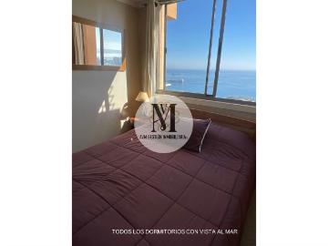 Arriendo de Departamentos en Viña del Mar | Vista Panorámica I 2D 2B AMOBLADO PLACERES 1670 Dormitorios por CLP 530000.00