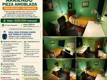 Arriendo de pieza en valdivia | se arrienda pieza para varon que trabaje o estudie barrio centro en valdivia 1 dormitorios por clp 230000.00