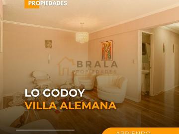 ARRIENDO DEPARTAMENTO 3HAB 0BA VILLA ALEMANA