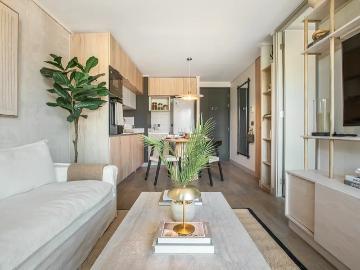Arriendo departamento 1d1b, metro h. magallanes, las condes