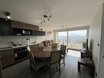 Arriendo departamento amoblado 3d2b en ñuñoa