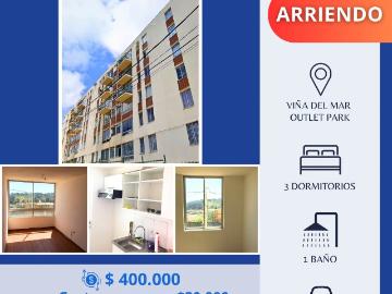 Arriendo departamento en reñaca alto a pasos outlet park