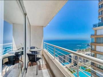 Arriendo departamento exclusivo amoblado 1 dorm en reñaca
