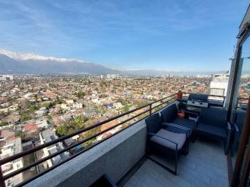 Arriendo departamento macul amplio depto con vista despejada remodelado en macul