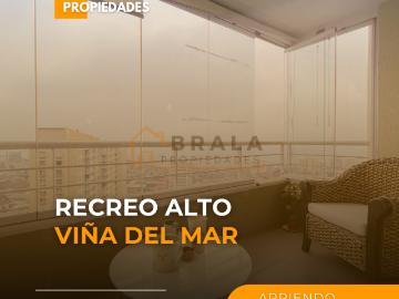 ARRIENDO DEPARTAMENTO RECREO ALTO, VIÑA DEL MAR