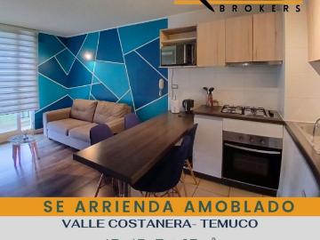 Arriendo departamento temuco sector alcantara uct campus norte
