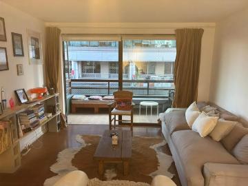 Arriendo dpto amoblado 2d 2b estac/el golf/metro tobalaba