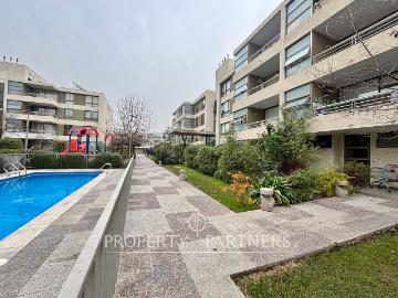 Arriendo Fantástico Departamento con Jardín en Condominio