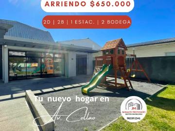 Arriendo luminoso y amplio departamento en concepción