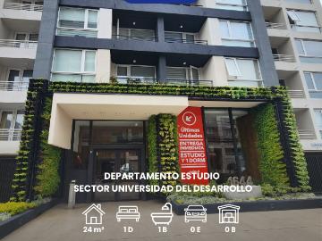 ARRIENDO MODERNO DEPTO ESTUDIO A PASOS UDD