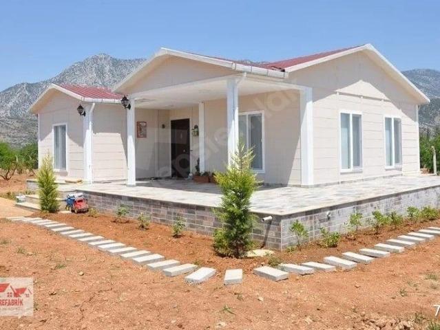 ARSA HARİÇPREFABRİK EV ÜRETİCİSİNDEN 80 m 2+1 AMERİKAN TARZI PREFABRİK EV