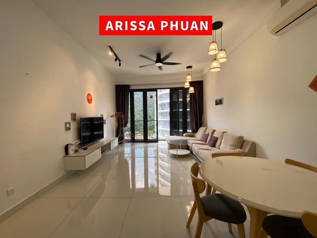 Arte S condo 1300sqft Fully Furnished Gelugor near USM