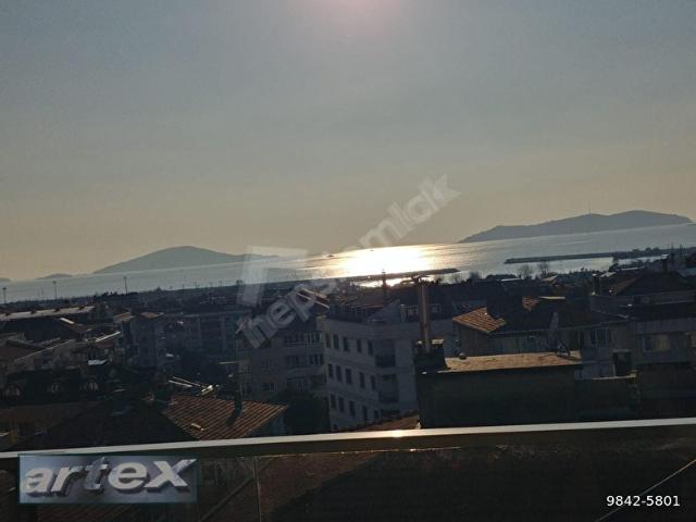 ARTEXden KAPANMAZ DENİZ MANZARALI GENİŞ 3+1 YÜKSEK TAVANLI SIFIR