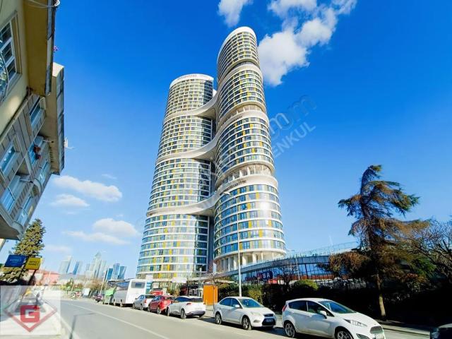 Ataşehir Dumankaya İkon Residence Kiralık 3+1, 15.kat Ofis !