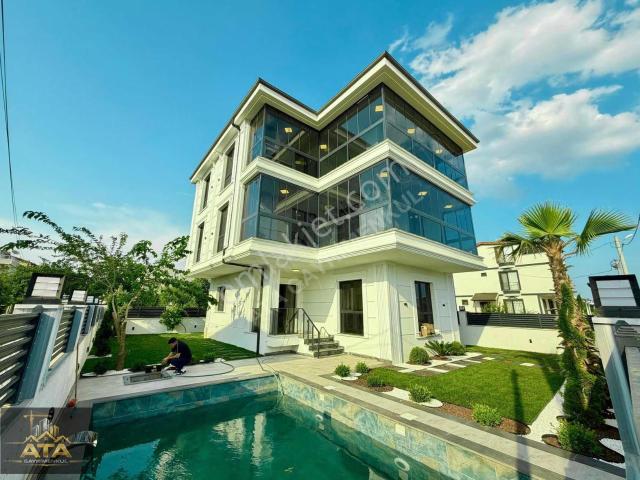 ꧁▇ata İnşaat▇꧂350m² Arsa İçinde Müstakil Havuzlu 5+1 Lüx Villa