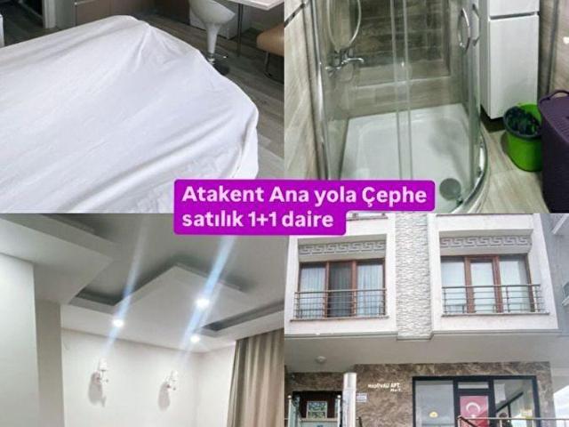 ATAKENT DE ANA YOLA CEPHE GENİŞ 2 BALKONLU 1+1 DAİRE