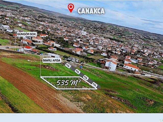 ÇATALCA ÇANAKÇA TEPE KONUMDA İMARLI ARSA