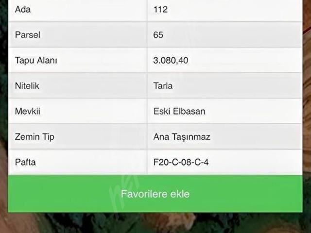ÇATALCA ELBASAN'DA HİSSELİ 330 M2