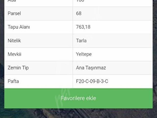 ÇATALCA KALEİÇİ MAH. YATIRIMLIK TEK TAPU TARLA