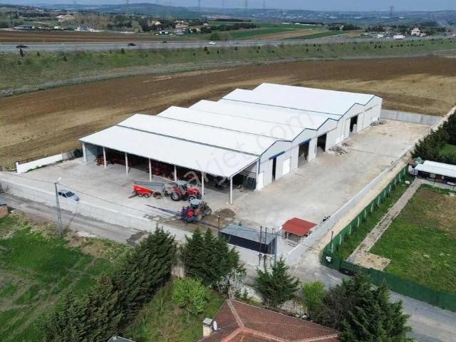 Çatalca İzzettin Mahallesinde 860 M2 Kapalı 400 M2 Açık Depo