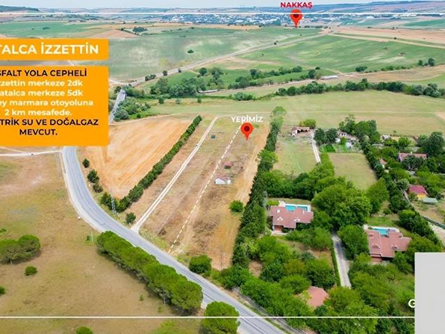 ÇATALCADA SON FIRSATLAR 'YOLU VAR ÇAPI VARKAZANCI VAR'