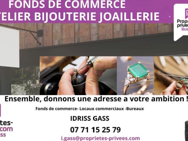 ATELIER BIJOUTERIE / JOAILLERIE VILLEURBANNE /MONTCHAT