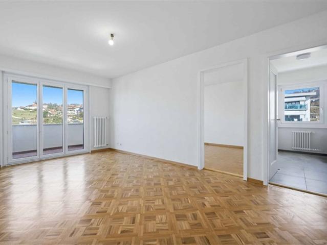 Atemberaubende renovierte 3,5 Zimmer Wohnung mit Blick auf den See