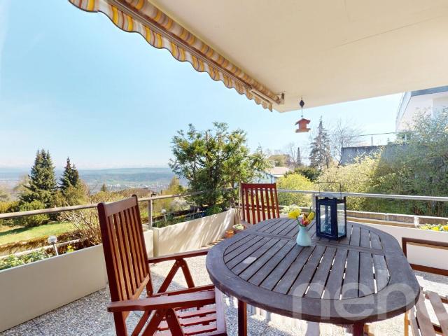 Atemberaubendes Penthouse mit herrlicher Aussicht in Evilard